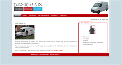 Desktop Screenshot of damien-six.com